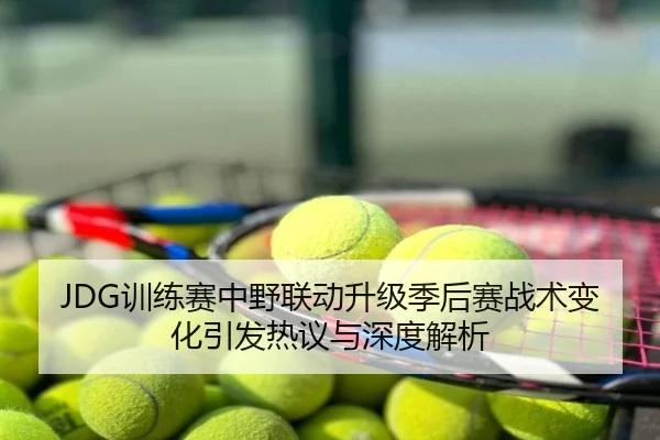 JDG训练赛中野联动升级季后赛战术变化引发热议与深度解析